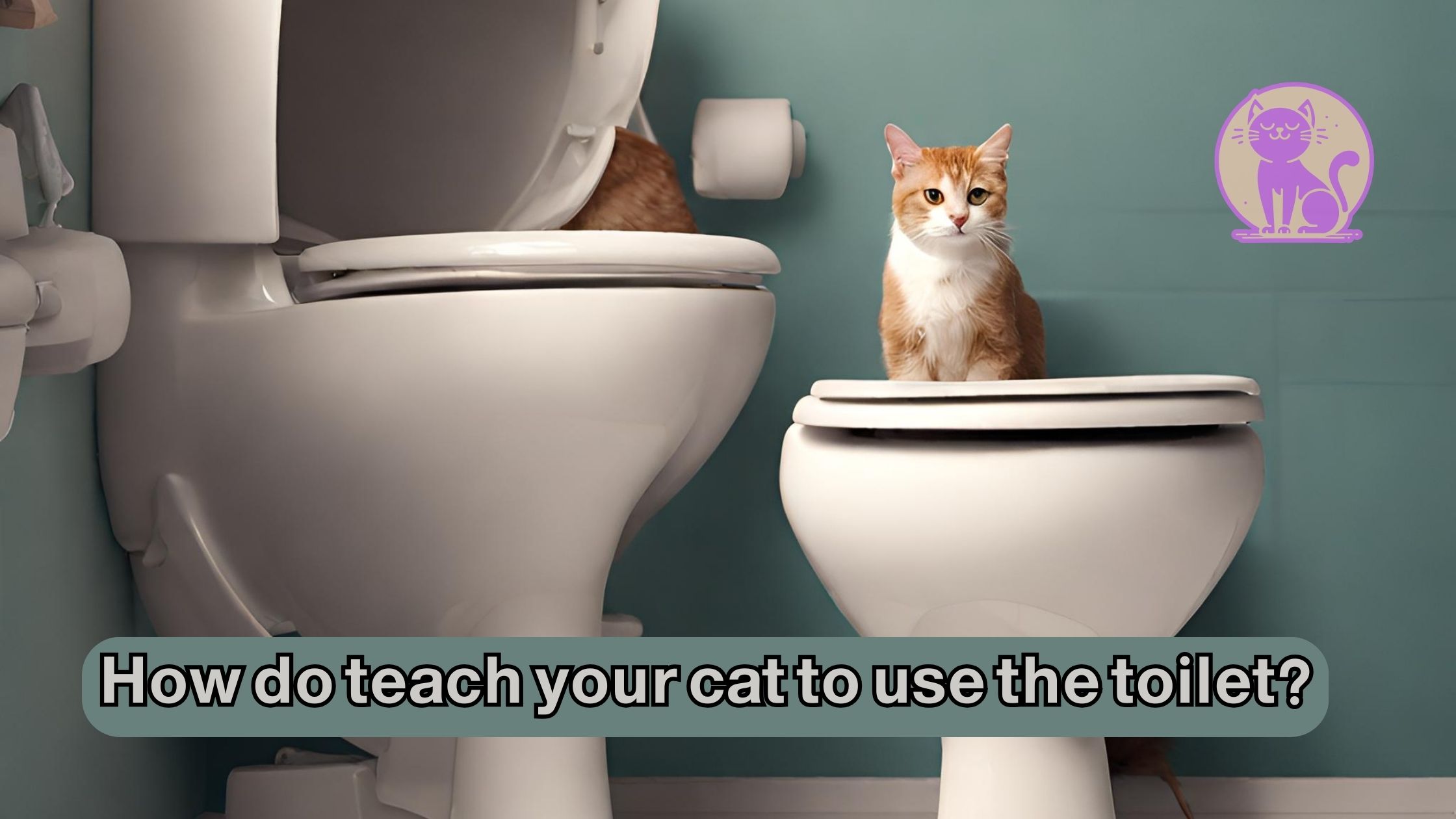 How do teach your cat to use the toilet
