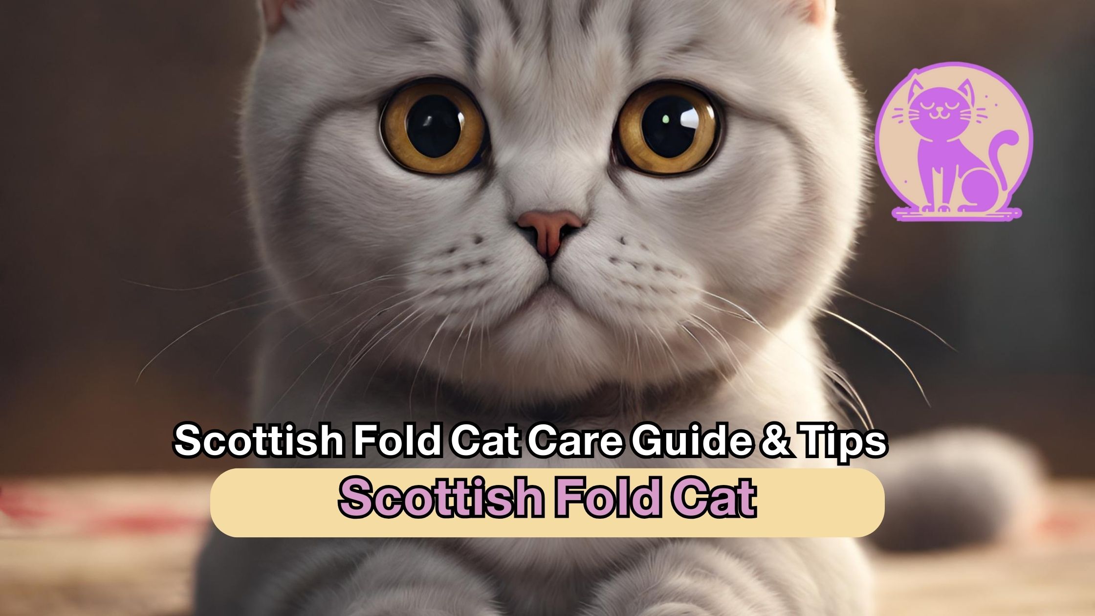 Scottish Fold Cat Care Guide & Tips