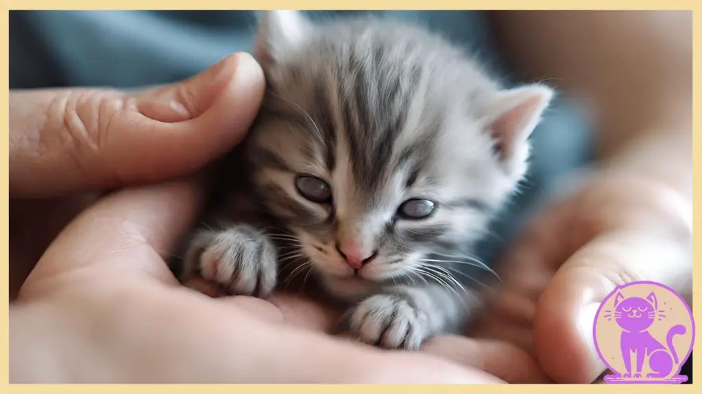 Can you touch newborn kittens
